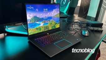 Novo Alienware m16 R2 chega ao Brasil com estrutura menor e chip Core Ultra